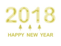 Guten Rutsch ins Neue Jahr 2018 stock abbildung Guten Rutsch ins Neue Jahr 2018 stock abbildung