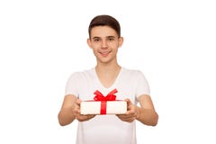 The guy in the white stock image The guy in the white stock image