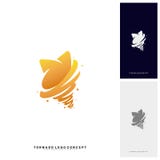 Gwiazda skręta logo projekta pojęcia wektor Burza Gra główna rolę logo wektoru ikonę Tornado Gra główna rolę logo szablon ilustracji Gwiazda skręta logo projekta pojęcia wektor Burza Gra główna rolę logo wektoru ikonę Tornado Gra główna rolę logo szablon ilustracji