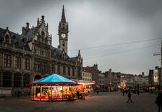 Gyckel på Korenmarkt arkivbilder Gyckel på Korenmarkt arkivbilder