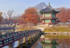 Gyeongbokgung Palace, Seoul, South Korea royalty free stock photos Gyeongbokgung Palace, Seoul, South Korea royalty free stock photos