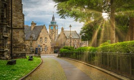 Göra till kung fnuren för ` s och för drottning` s i Stirling, Skottland royaltyfri foto Göra till kung fnuren för ` s och för drottning` s i Stirling, Skottland royaltyfri foto