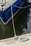 Gęsta arkana na żaglówce i pokładzie jacht Fotografia Stock Gęsta arkana na żaglówce i pokładzie jacht Fotografia Stock
