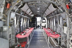 H-46 Sea Knight Helicopter interior stock images H-46 Sea Knight Helicopter interior stock images