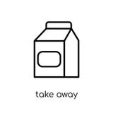 Haal pictogram van Restaurantinzameling weg stock illustratie Haal pictogram van Restaurantinzameling weg stock illustratie