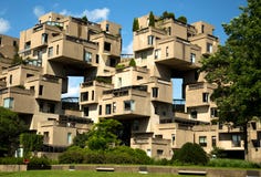 Habitat 67 in Montreal in Canada stock photos Habitat 67 in Montreal in Canada stock photos