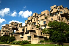 Habitat 67 in Montreal in Canada stock photos Habitat 67 in Montreal in Canada stock photos