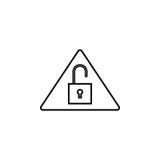 Hacker, system siekał ikonę na białym tle Może używać dla sieci, logo, mobilny app, UI UX ilustracja wektor Hacker, system siekał ikonę na białym tle Może używać dla sieci, logo, mobilny app, UI UX ilustracja wektor