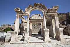 Hadrian's Temple, Ephesus, Izmir, Turkey Stock Photos Hadrian's Temple, Ephesus, Izmir, Turkey Stock Photos