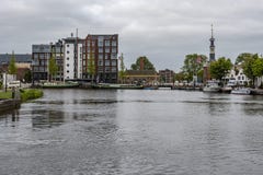 Hafen von Alkmaar das niederländische Holland kommend stockfoto Hafen von Alkmaar das niederländische Holland kommend stockfoto