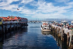 Hafen von Monterey lizenzfreies stockfoto Hafen von Monterey lizenzfreies stockfoto