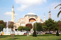 Hagia Sophia museum i Istanbul royaltyfri foto Hagia Sophia museum i Istanbul royaltyfri foto
