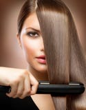 Hair Straightening Irons stock photography Hair Straightening Irons stock photography
