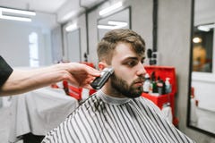 hairdresser beard trimmer
