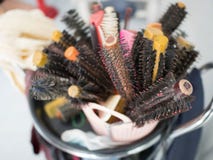 Hairdressing εξάρτηση για τα σαλόνια ομορφιάς στοκ εικόνα Hairdressing εξάρτηση για τα σαλόνια ομορφιάς στοκ εικόνα
