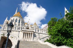 Halaszbastya Fisherman Bastion, Budapest, Hungary royalty free stock images Halaszbastya Fisherman Bastion, Budapest, Hungary royalty free stock images