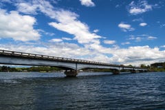 Hales Ford Bridge - Smith Mountain Lake, la Virginia, U.S.A. fotografie stock Hales Ford Bridge - Smith Mountain Lake, la Virginia, U.S.A. fotografie stock