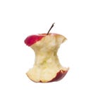 Half Eaten Apple Stock Photos