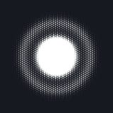 Halftone dotted vector abstract background, dot pattern in circle shape. White comic backdrop. Trendy design vector illustration Halftone dotted vector abstract background, dot pattern in circle shape. White comic backdrop. Trendy design vector illustration