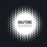 Halftone dotted vector abstract background, dot pattern in circle shape. White comic isolated backdrop. Trendy design vector illustration Halftone dotted vector abstract background, dot pattern in circle shape. White comic isolated backdrop. Trendy design vector illustration
