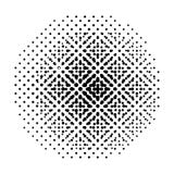 Halftone ronde abstracte achtergrond met punten Vector vector illustratie Halftone ronde abstracte achtergrond met punten Vector vector illustratie