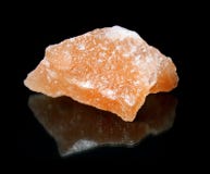 Halite Mineral - Stone Salt Stock Photo