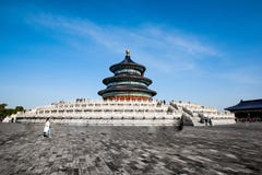 Hall of Prayer for Good Harvest in Temple of Heaven, Beijing royalty free stock image Hall of Prayer for Good Harvest in Temple of Heaven, Beijing royalty free stock image