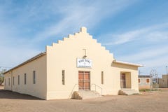 Hall of the United Reformed Church in Loeriesfontein Stock Photography Hall of the United Reformed Church in Loeriesfontein Stock Photography