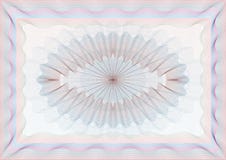 Hallo gedetailleerd guilloche leeg certificaat vector illustratie Hallo gedetailleerd guilloche leeg certificaat vector illustratie