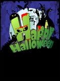 halloween affisch stock illustrationer halloween affisch stock illustrationer