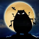 Halloween Background Stock Images