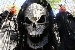Halloween Skull Background II