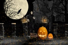 Halloween Ghoul Haunted House