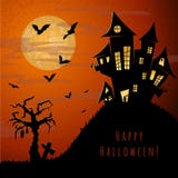 Halloween night stock illustration Halloween night stock illustration