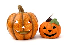 Halloween Pumpkins Royalty Free Stock Image