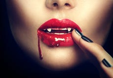 Halloween. Sexy Vampire Woman Lips Royalty Free Stock Photo Halloween. Sexy Vampire Woman Lips Royalty Free Stock Photo