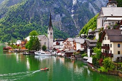 Hallstatt - Austria stock photo Hallstatt - Austria stock photo