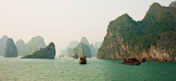 Halong Bay Panorama Stock Images Halong Bay Panorama Stock Images