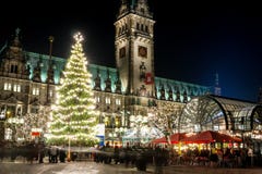 Hamburg Weihnachtsmarkt, Deutschland lizenzfreies stockbild Hamburg Weihnachtsmarkt, Deutschland lizenzfreies stockbild
