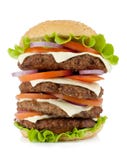 Hamburger molto grande fotografia stock libera da diritti Hamburger molto grande fotografia stock libera da diritti