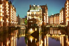 Hamburgo Speicherstadt fotos de archivo Hamburgo Speicherstadt fotos de archivo