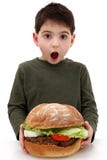 Hamburguer gigante fotos de stock Hamburguer gigante fotos de stock