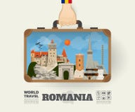 Hand carrying Romania Landmark Global Travel And Journey vector illustration Hand carrying Romania Landmark Global Travel And Journey vector illustration