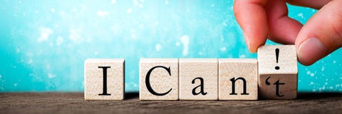 I Can/Can`t stock images I Can/Can`t stock images