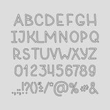 Hand drawin alphabet handwritting abc vector font stock illustration Hand drawin alphabet handwritting abc vector font stock illustration