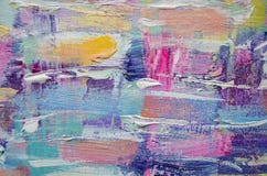 Hand drawn acrylic painting. Abstract art background. Acrylic painting on canvas. Color texture. Fragment of artwork. Brushstrokes vector illustration Hand drawn acrylic painting. Abstract art background. Acrylic painting on canvas. Color texture. Fragment of artwork. Brushstrokes vector illustration