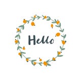 Hand drawn berry frame and text royalty free illustration Hand drawn berry frame and text royalty free illustration