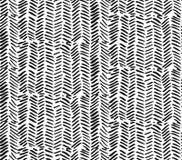 Hand drawn graphic brush strokes textured zig zag pattern.Seamless vector abstract painted pattern. stock illustration Hand drawn graphic brush strokes textured zig zag pattern.Seamless vector abstract painted pattern. stock illustration