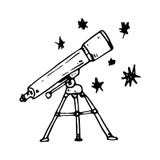 big telescope drawing big telescope drawing