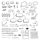 Hand drawn vector elements stock illustration Hand drawn vector elements stock illustration